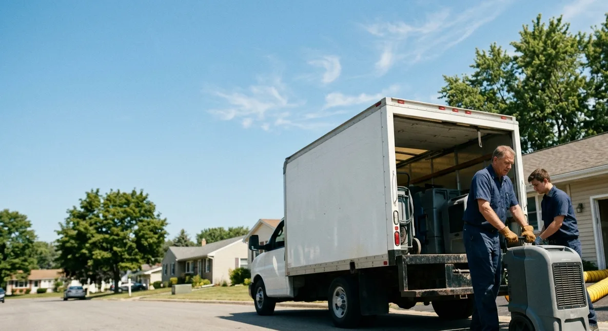 Water Damage Cleanup in Kilbourne, IL near me